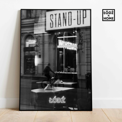 Plakat Łódź Stand-Up