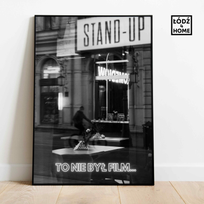 Plakat Łódź Stand-Up