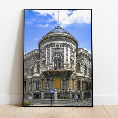 Plakat Łódź – Pałac Akademii Muzycznej